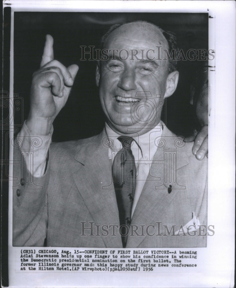 1969 Press Photo Adlai E Stevenson American Politician