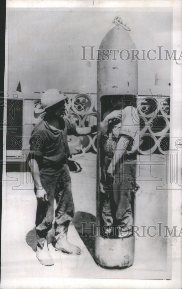 1964 Press Photo Mines Coal Safety - Historic Images