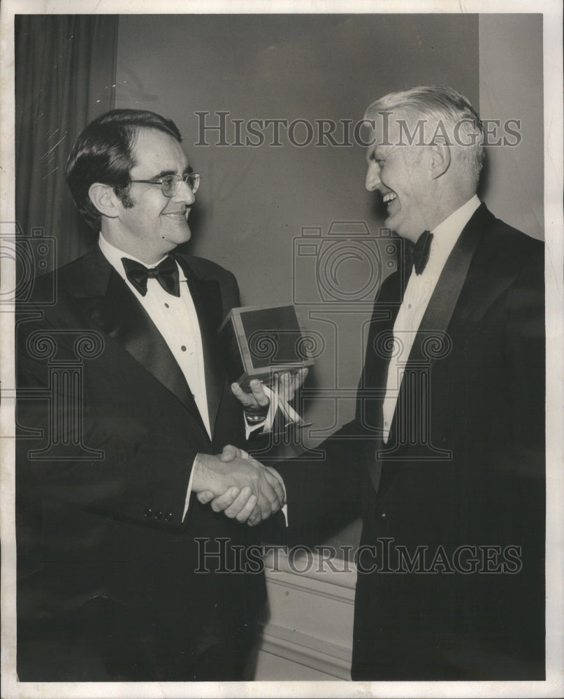 1973 Press Photo Peter G Peterson commerce Secretary