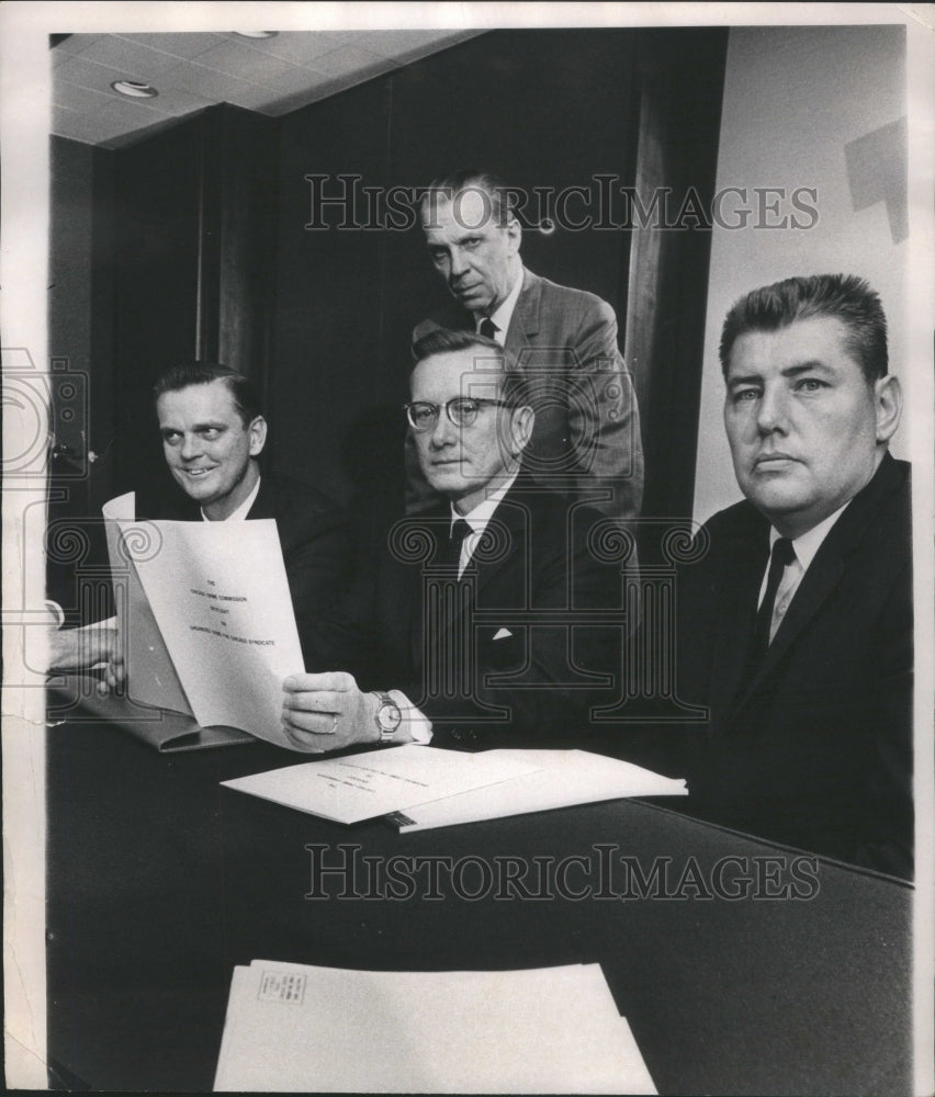 1967 Press Photo Dinal Walker Chicago Crime Commission