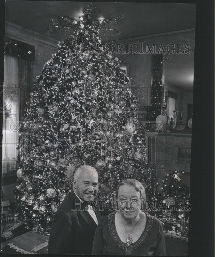 1965 Press Photo Gano Senter &quot;Senter Friendship Tree&quot;