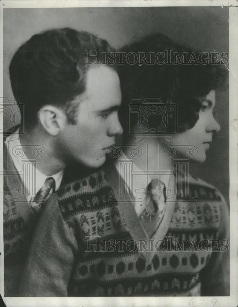 1933 Press Photo Catherine Wynekoop Entertainers Cathy