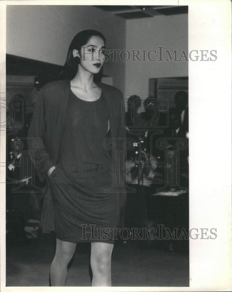 1985 Press Photo Women&#39;s fashion by designers new style