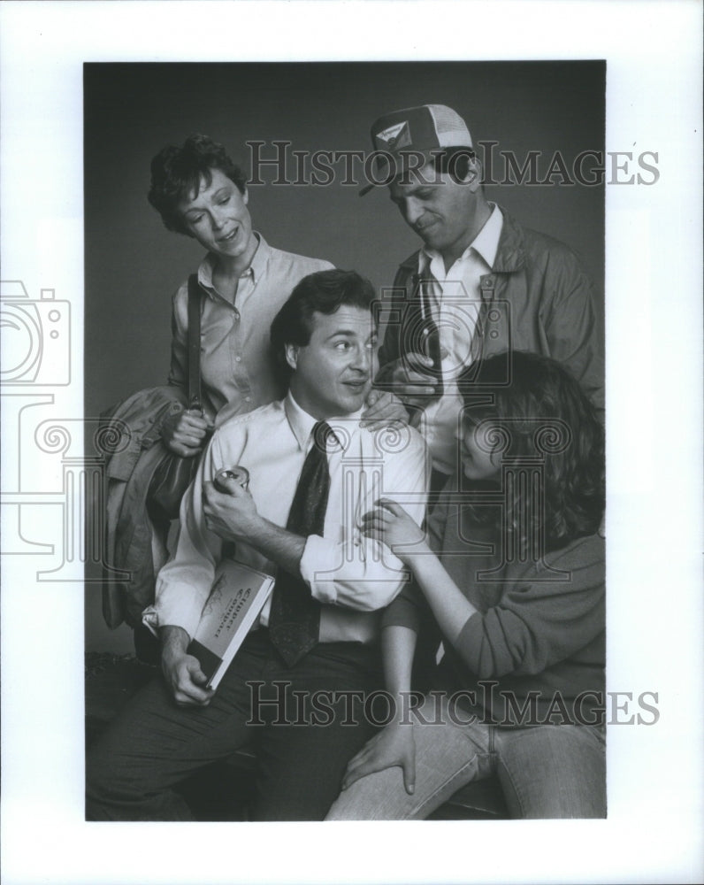 1985 Press Photo Arthur Walker Diane BIng Walker Diane