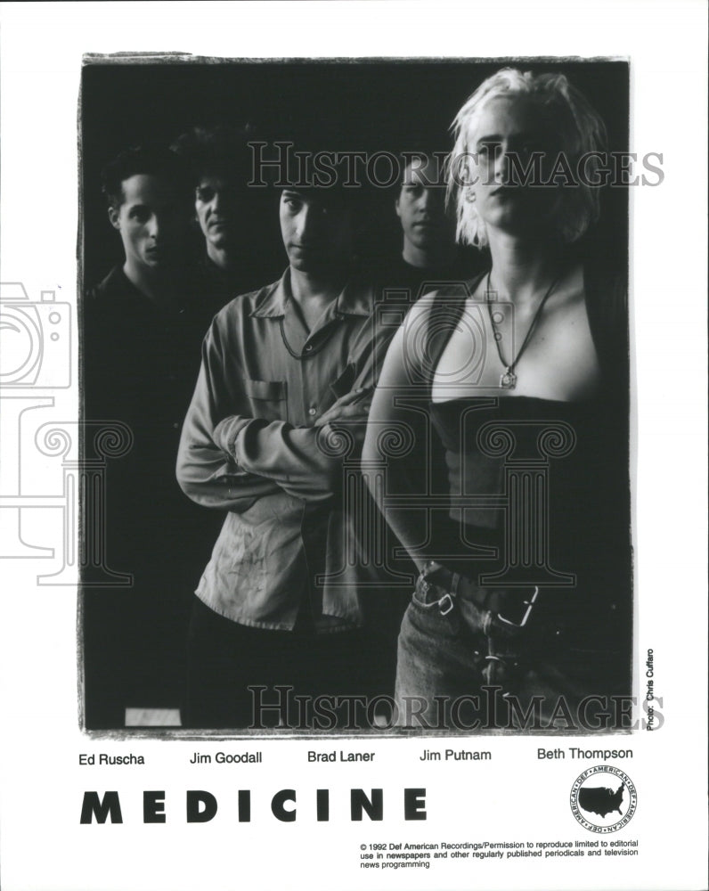 1993 Press Photo Medicine Musicians