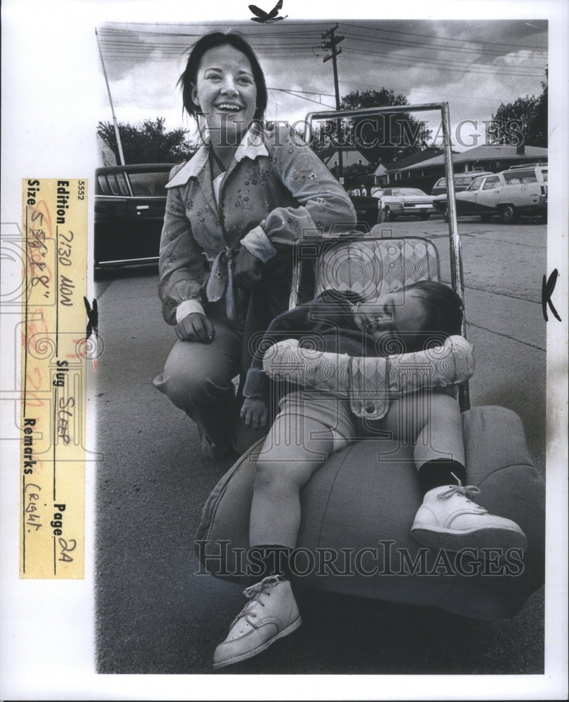 1974 Press Photo Memorial Day United States Holiday War