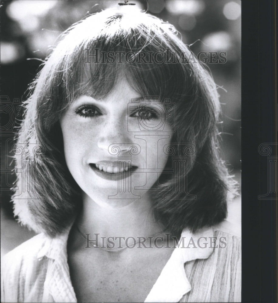 1982 Press Photo Kathryn Meloche Street Scene NY Equity