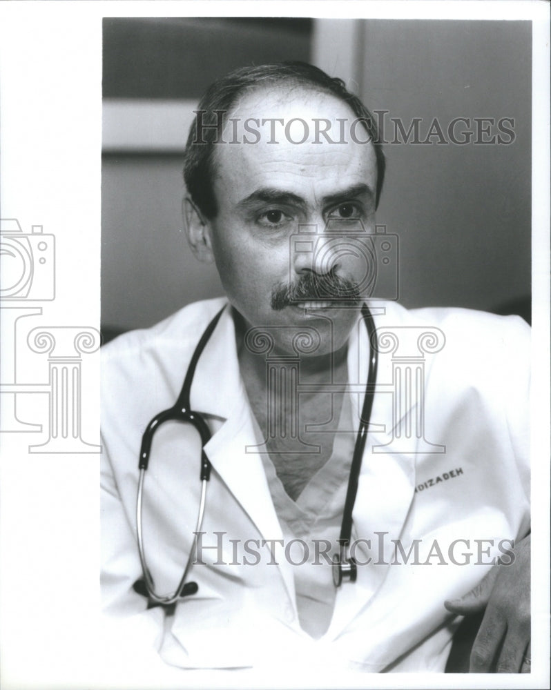 1992 Press Photo Dr Bahman Mehdizadeh Neonatology