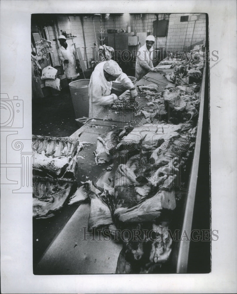 1979 Press Photo Meat William Shanklin Charles Vones