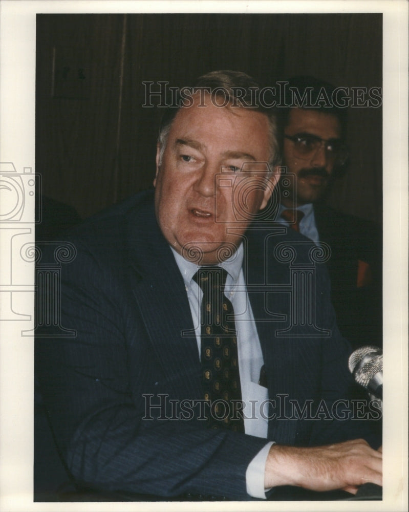 1985 Press Photo Ed Meese Attorney Professor Author