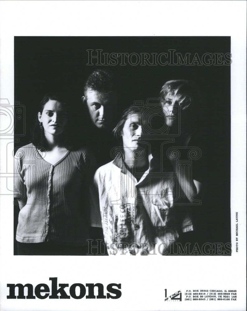 1993 Press Photo Menkens Entertainers Four Members