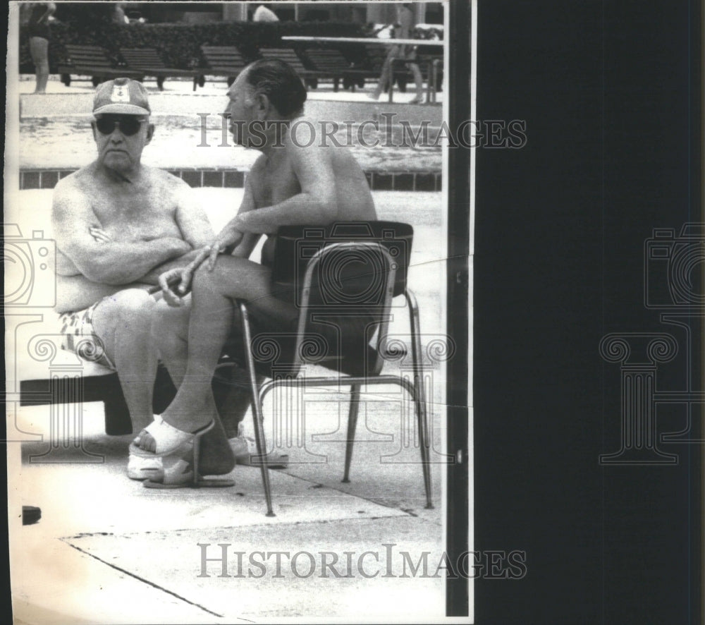 1972 Press Photo George Meany President American Fede