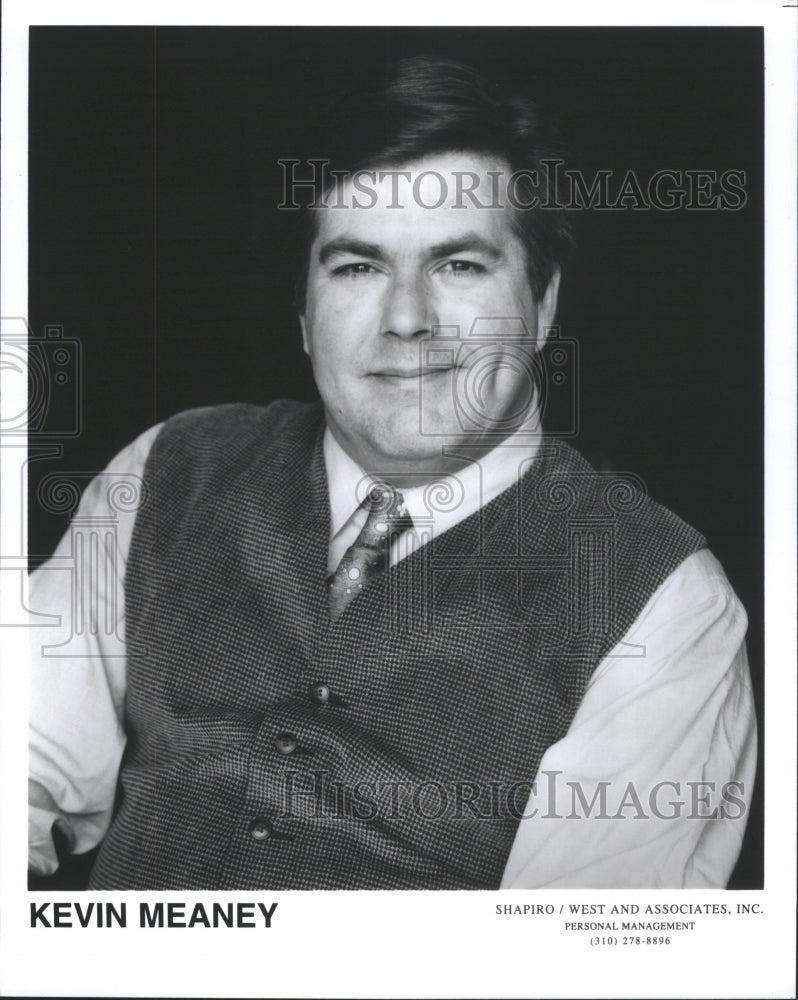 2001 Press Photo Kevin Meaney Businessman Shirt White