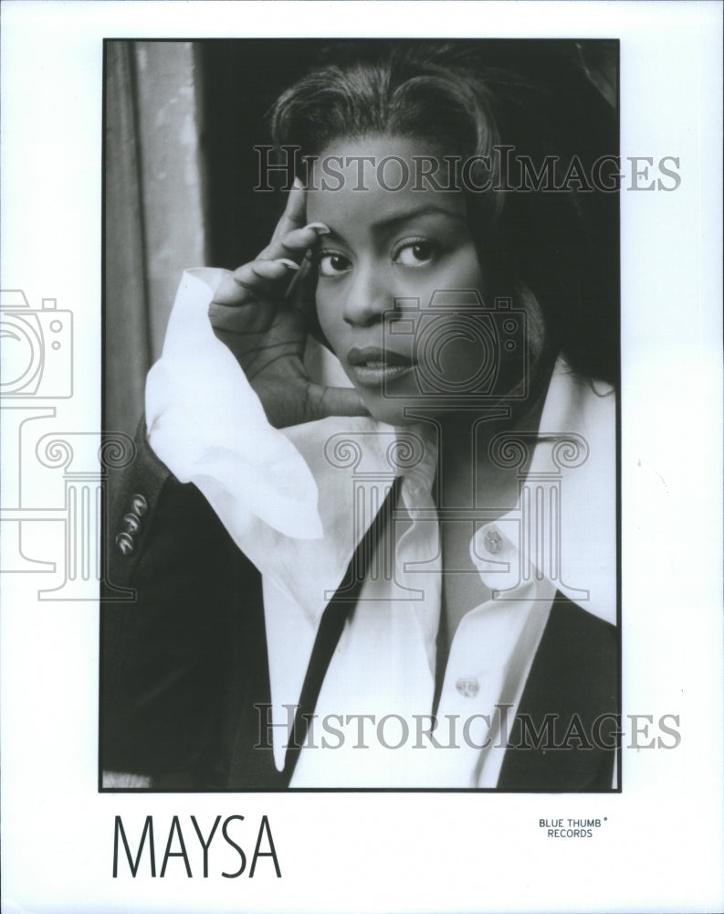 1995 Maysa Leak American Jazz Singer-Historic Images