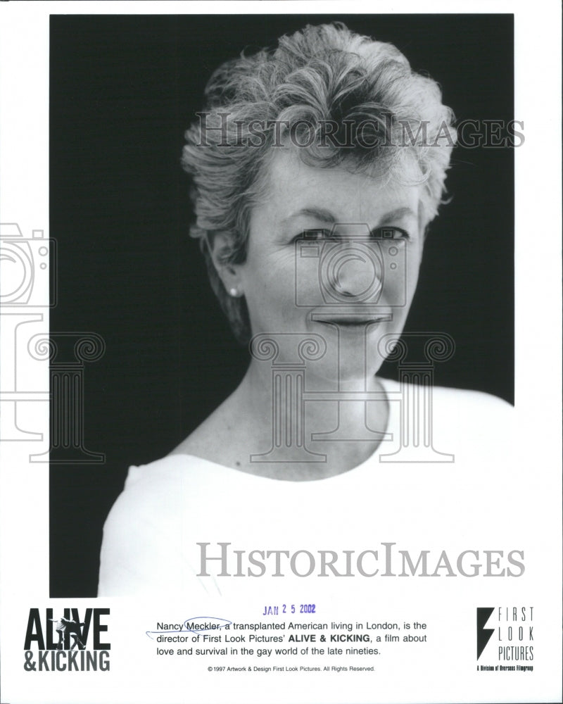 2002 Press Photo Nancy Meckler American TheaterDirector