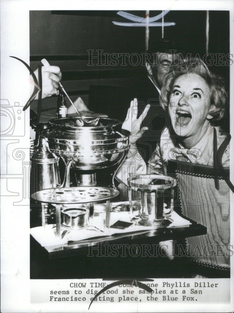 1967 San Francisco Anne Phyllis Diller - Historic Images