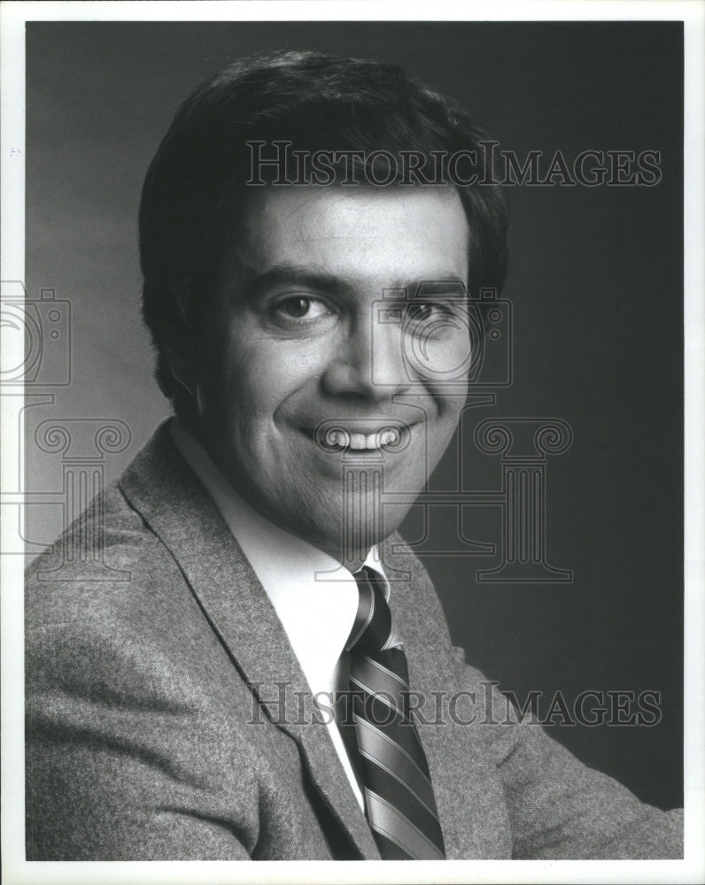 1981 Press Photo Rick Mayk Wdiv Tv Personality