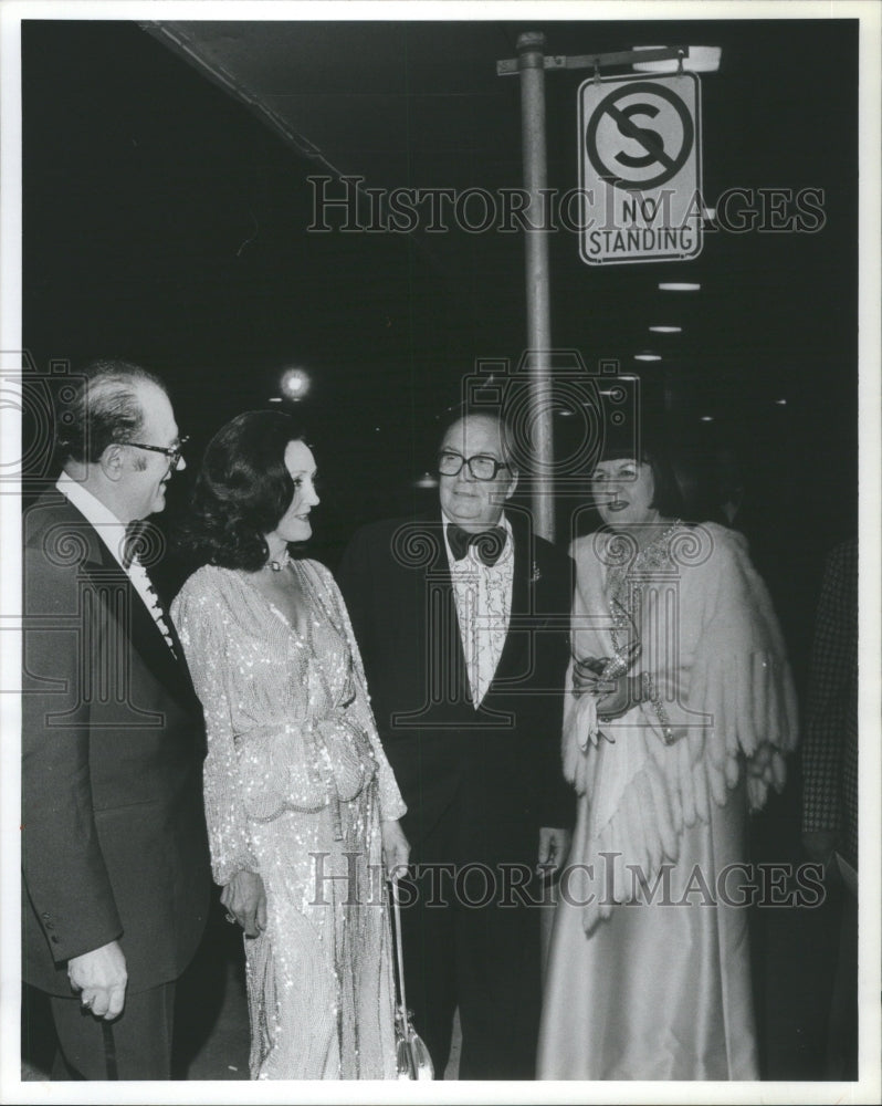 1981 Press Photo Russell Skitch Wife James Diamond