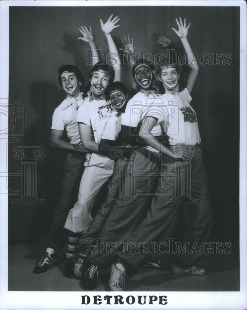 1979 Press Photo Detroupe Tim Holton Scott McCue Ria