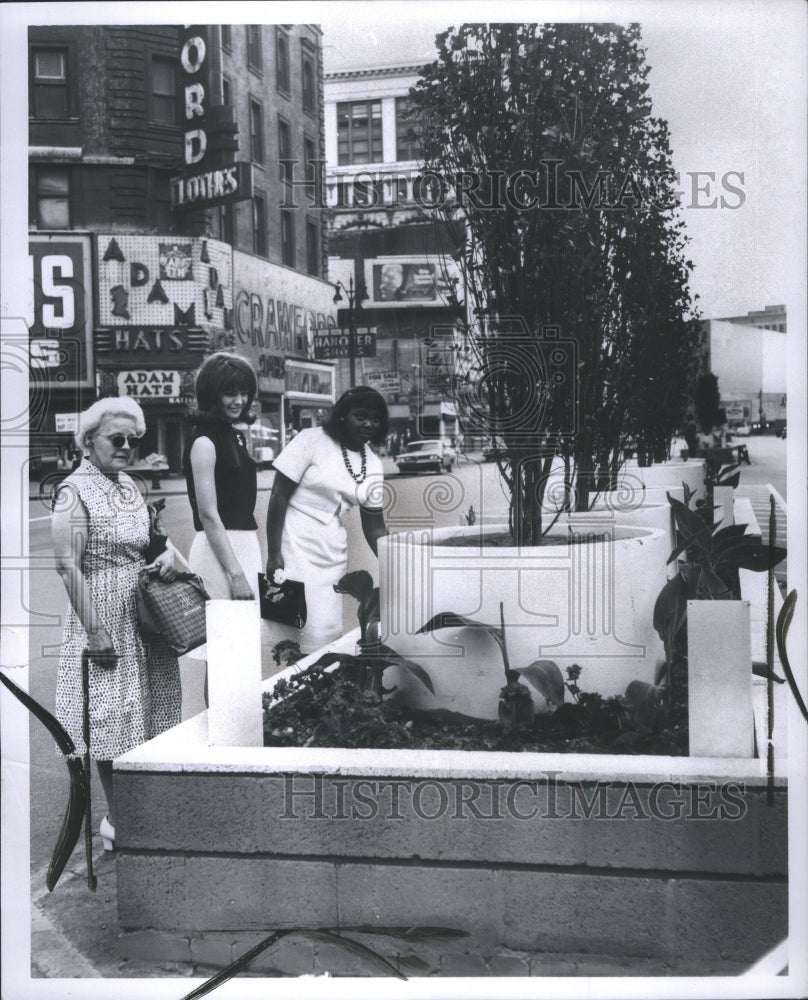 1965 Press Photo Mrs AM Albriton 5Lio William Funds Box