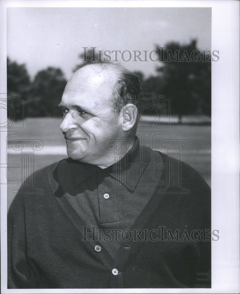 1953 Press Photo John Driver Golfer