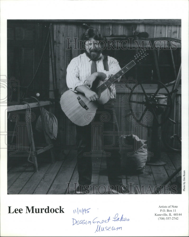 1996 Press Photo Lee Murdock Musician Entertainer