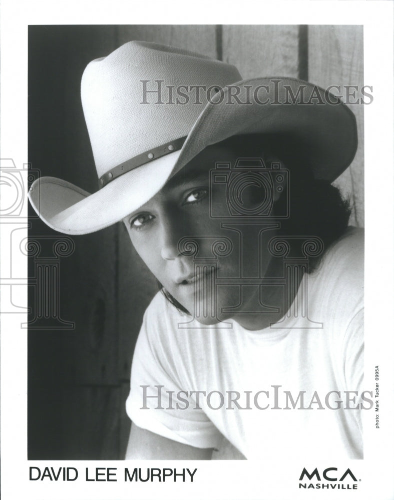 1995 Press Photo David Lee Murphy Country Music Singer