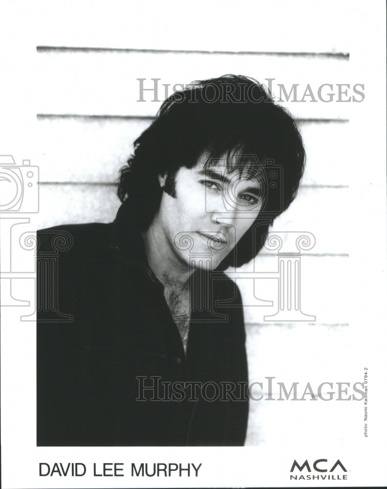 1995 Press Photo David Lee Murphy Country Music Singer