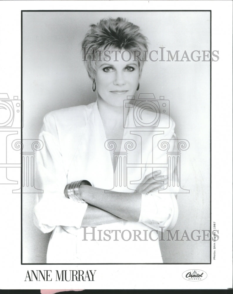 1988 Press Photo Anne Murray Entertainer Singer