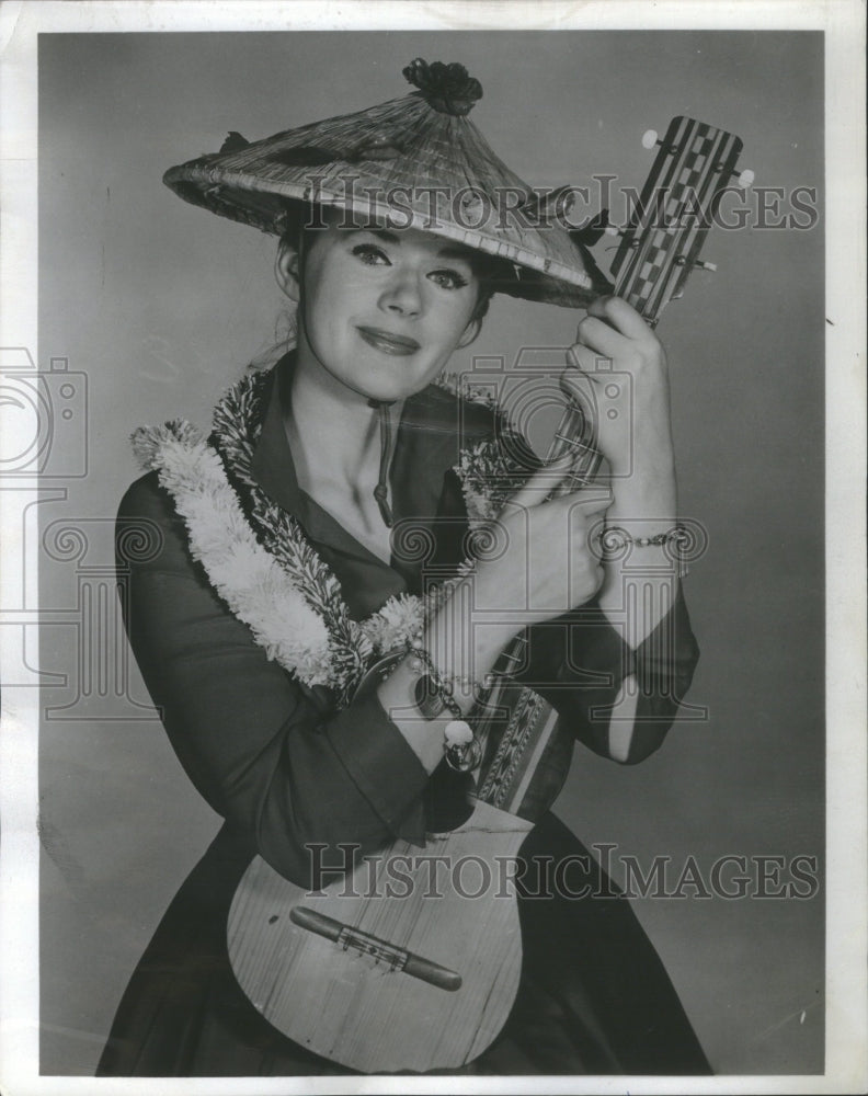 1961 Press Photo Stella Stevens Actress