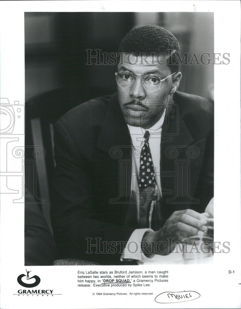 1991 Press Photo Drop Squad Eriq LaSalle