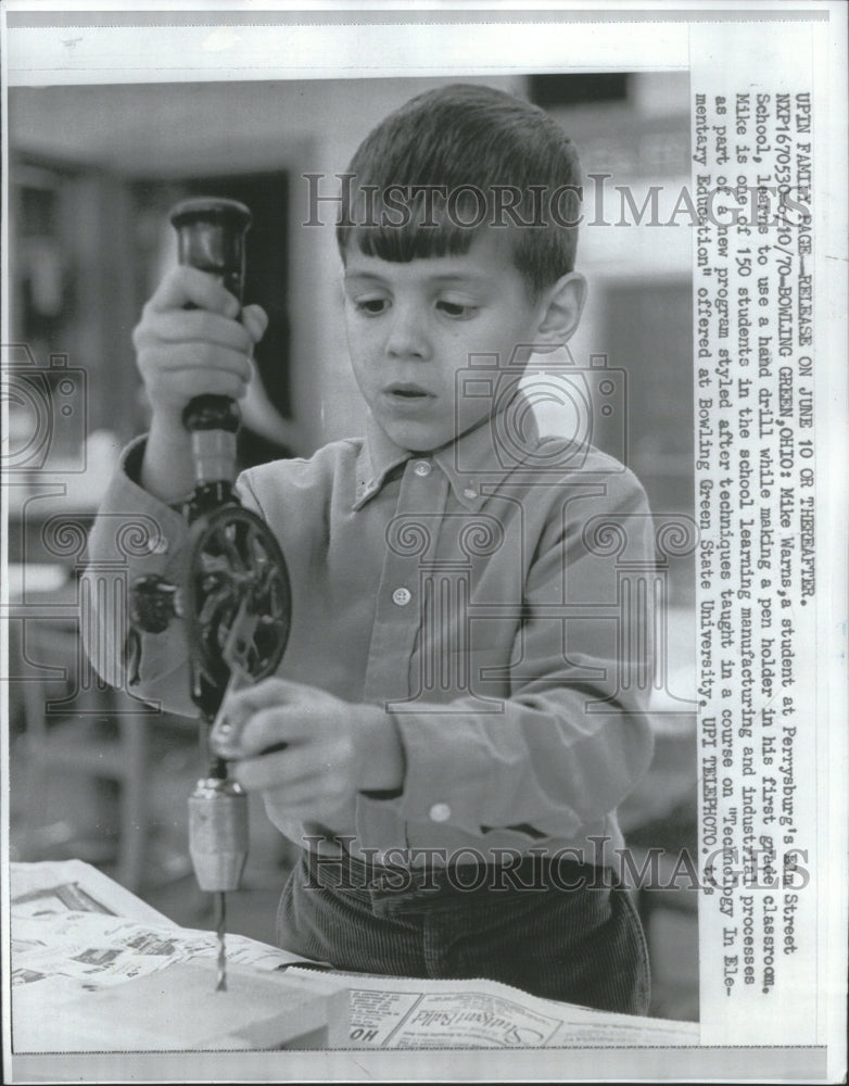 1970 Press Photo Vocational Education