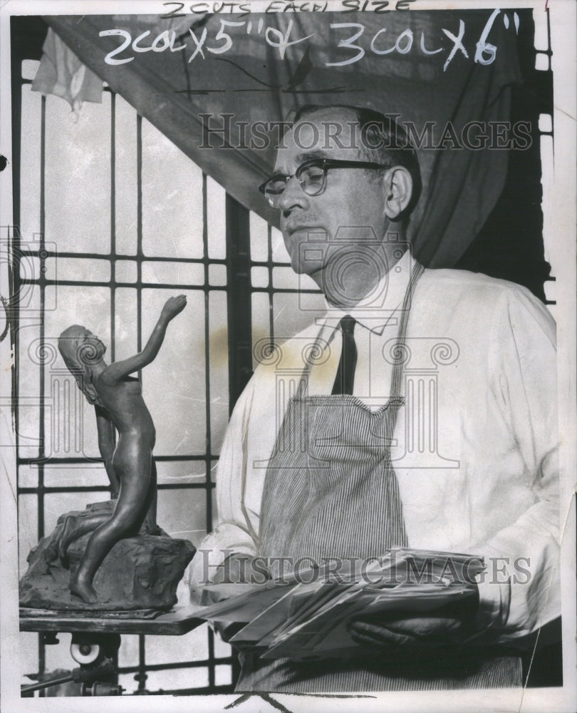 1964 Beaver Edwards Sculptor-Historic Images