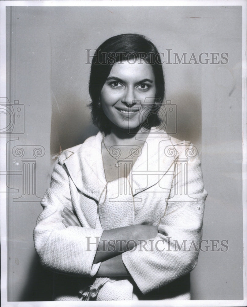 1960 Press Photo Elana Eden Actress Story