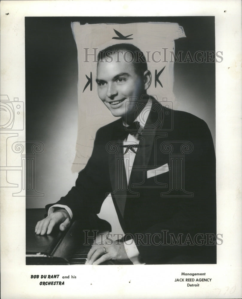 1962 Press Photo Bob Du Rant Orchestra Leader Musician