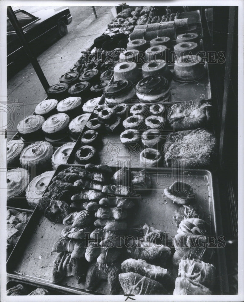 1977 Press Photo Food