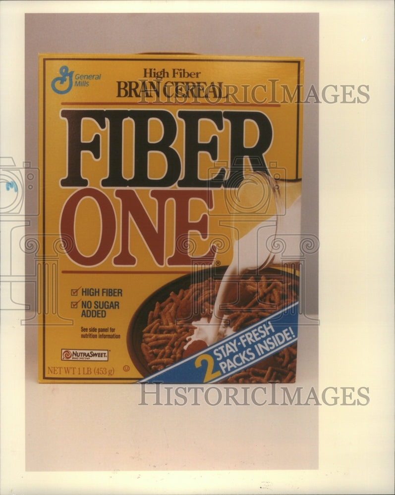 1994 Press Photo Fiber One Cereal Promo General Mills