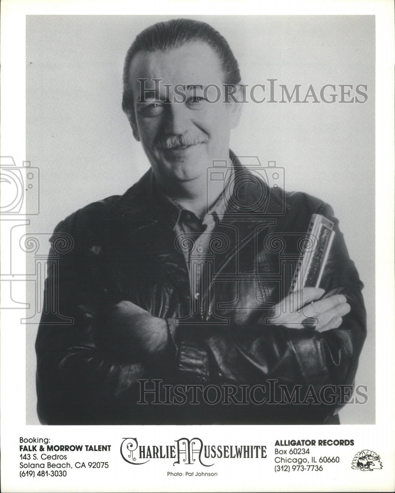 1991 Press Photo Charlie Musselwhite American blues