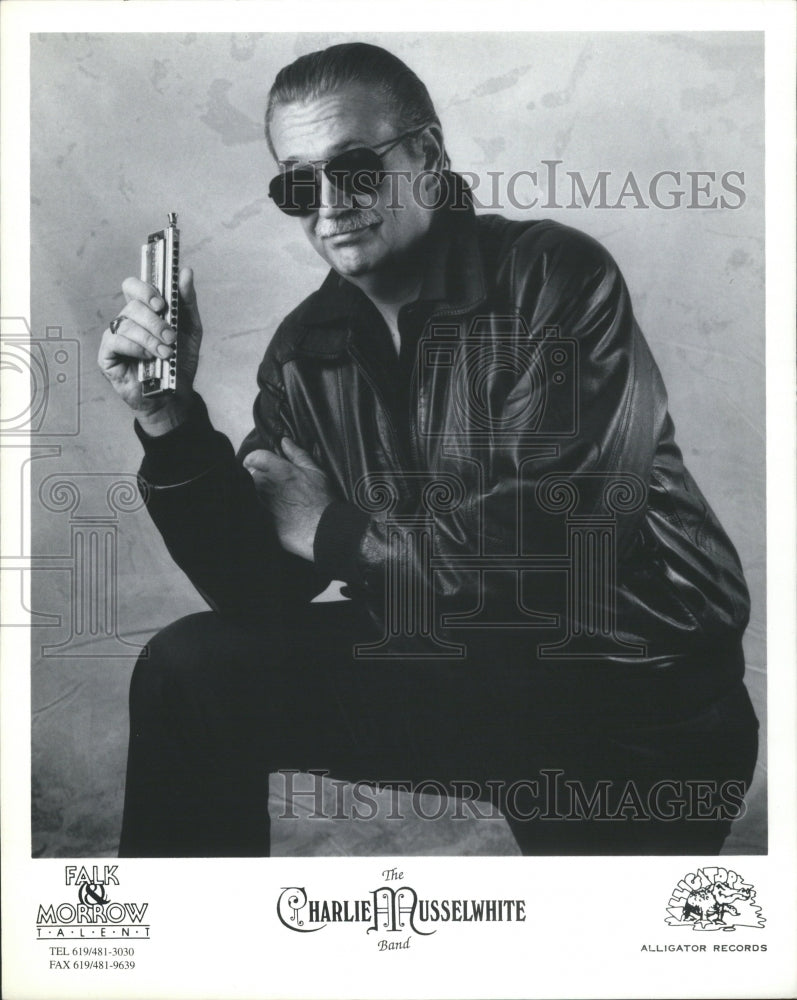 Press Photo Charlie Musselwhite Entertainer Band