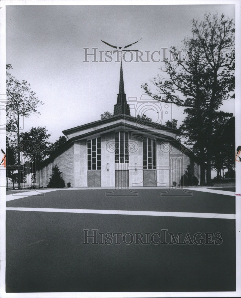 1964 Press Photo College Institution Vocational