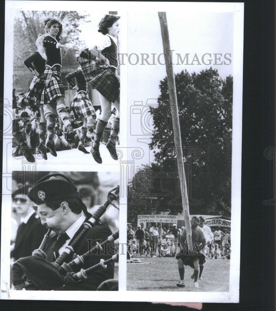 1990 Press Photo Scotland Alma Heighlon Festival