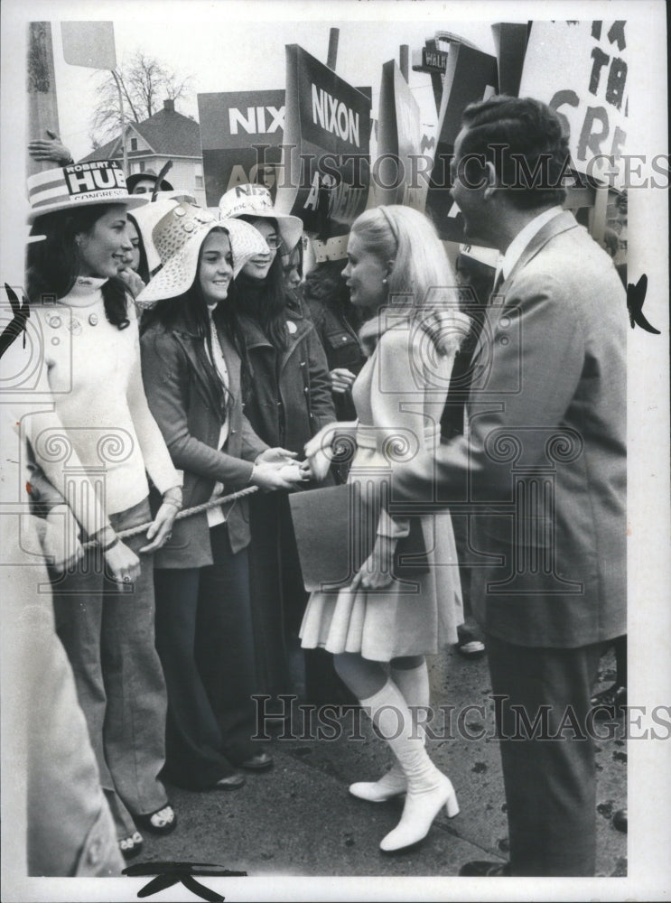 1972 Press Photo Tricia Nixon President Nixon Daughter - RRS73215 - Historic Images