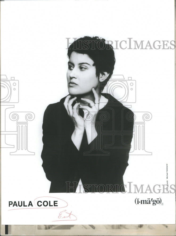 1996 Press Photo Paula Cole Musician