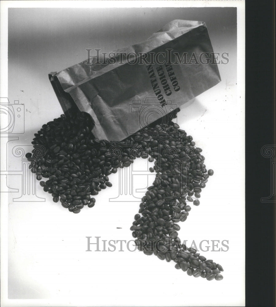 1980 Press Photo Coffee Beans