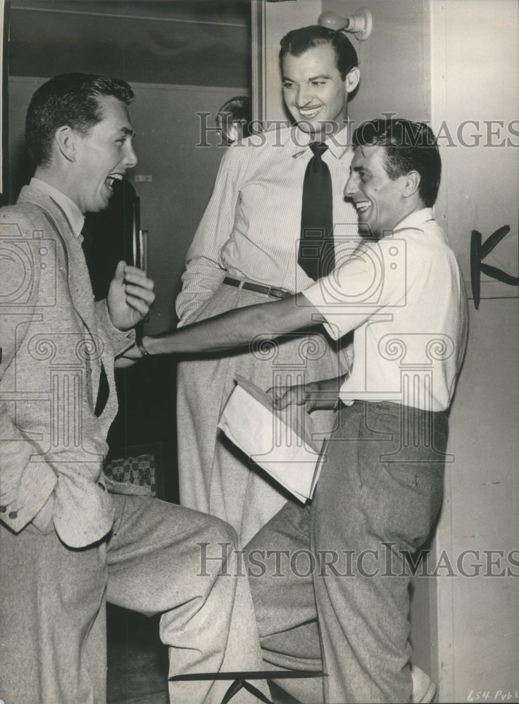 1946 Press Photo Zachary Scott Frederick TV Director