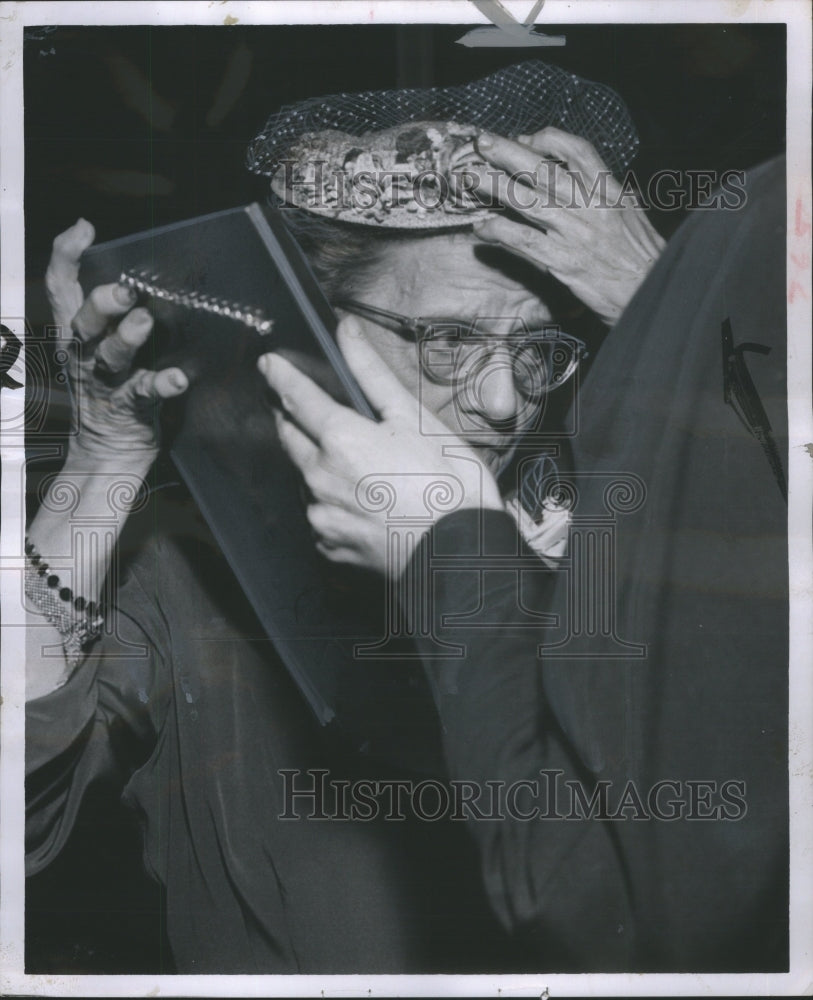 1957 Press Photo Mary Humphrey Chicago Publicist