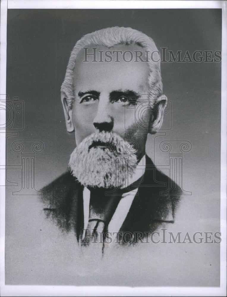 1960 Press Photo John Porter Ship Designer