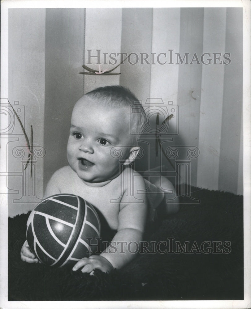 1957 Baby is the very young offspring of hu - Historic Images