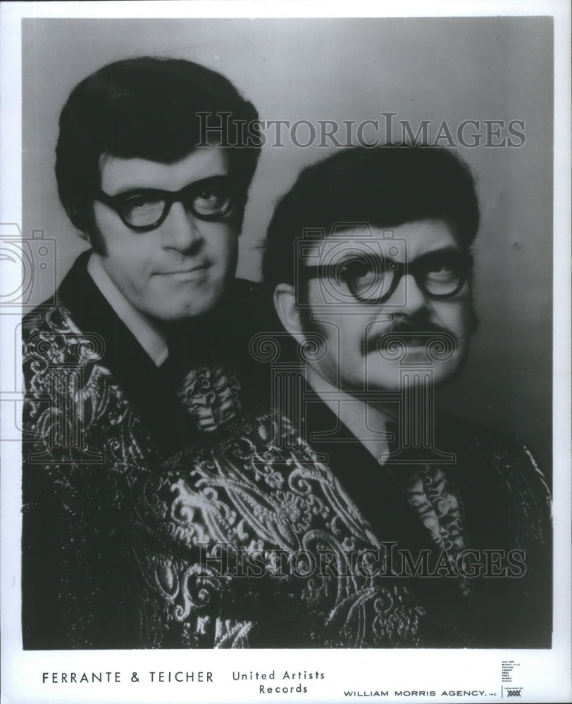 1973 Press Photo Arthur Ferrante Juilliard School