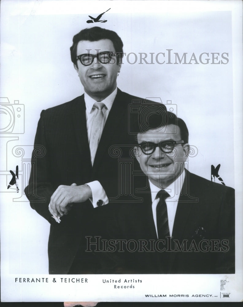 1970 Press Photo Ferrante &amp; Teicher American piano pla